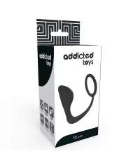 ADDICTED TOYS - PLUG ANAL AVEC ANNEAU PÉNIS NOIR ADDICTED TOYS - PLUG ANAL AVEC ANNEAU PÉNIS NOIR