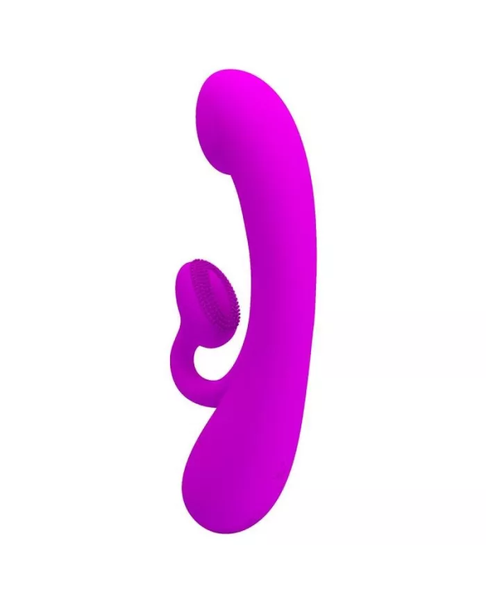PRETTY LOVE - VIBRATEUR SINCÈRE ET ONDES STIMULANTES CLITORIDIENNES SILICONE VIOLET PRETTY LOVE - VIBRATEUR SINCÈRE ET ONDES STIMULANTES CLITORIDIENNES SILICONE VIOLET