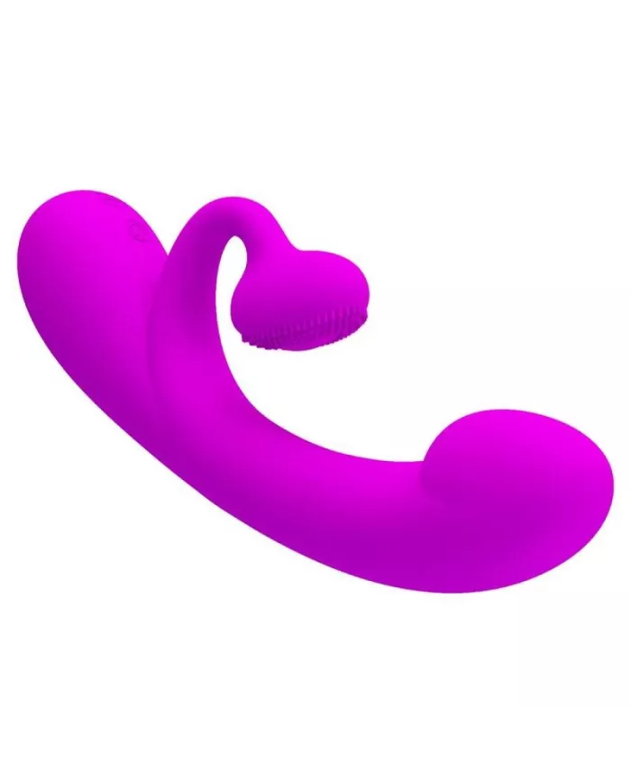 PRETTY LOVE - VIBRATEUR SINCÈRE ET ONDES STIMULANTES CLITORIDIENNES SILICONE VIOLET PRETTY LOVE - VIBRATEUR SINCÈRE ET ONDES STIMULANTES CLITORIDIENNES SILICONE VIOLET