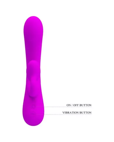 PRETTY LOVE - VIBRATEUR SINCÈRE ET ONDES STIMULANTES CLITORIDIENNES SILICONE VIOLET PRETTY LOVE - VIBRATEUR SINCÈRE ET ONDES STIMULANTES CLITORIDIENNES SILICONE VIOLET