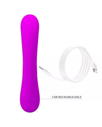 PRETTY LOVE - VIBRATEUR SINCÈRE ET ONDES STIMULANTES CLITORIDIENNES SILICONE VIOLET PRETTY LOVE - VIBRATEUR SINCÈRE ET ONDES STIMULANTES CLITORIDIENNES SILICONE VIOLET