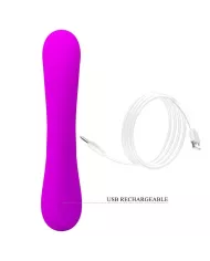 PRETTY LOVE - VIBRATEUR SINCÈRE ET ONDES STIMULANTES CLITORIDIENNES SILICONE VIOLET PRETTY LOVE - VIBRATEUR SINCÈRE ET ONDES STIMULANTES CLITORIDIENNES SILICONE VIOLET