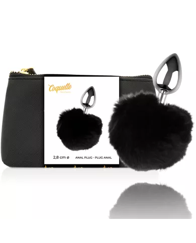 COQUETTE CHIC DESIRE - PLUG ANAL METAL TAILLE L 2.8 X 4.1 CM