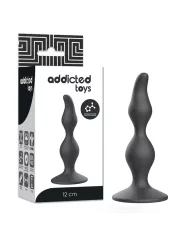 ADDICTED TOYS - PLUG SEXUEL ANAL 12 CM NOIR