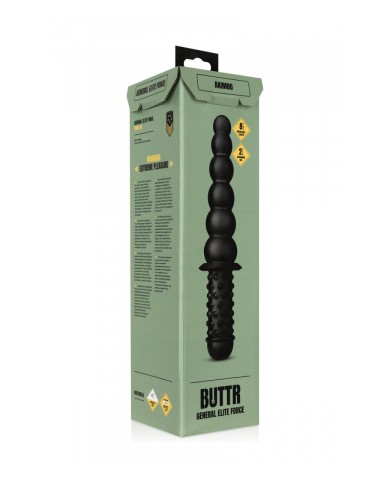 Double dildo anal Akimbo 35 x 5,3 cm - Buttr