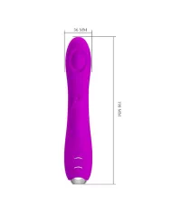 PRETTY LOVE - VIBRATEUR REGINA - ONDES STIMULANTES RECHARGEABLES VIOLET