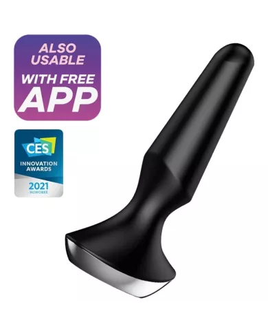 SATISFYER - VIBRATEUR PLUG ILICIOUS 2 PLUG NOIR