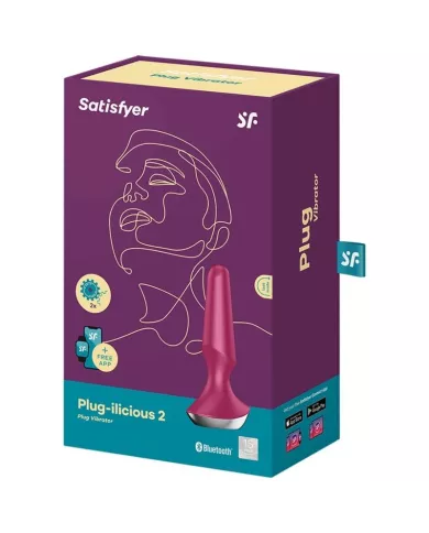 SATISFYER - VIBRATEUR PLUG ILICIOUS 2 PLUG BAIE