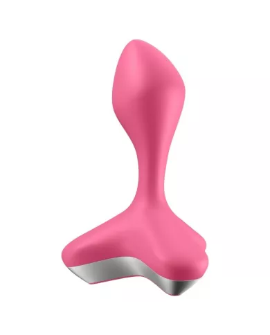 SATISFYER - VIBRATEUR  PLUG GAME CHANGER ROSE