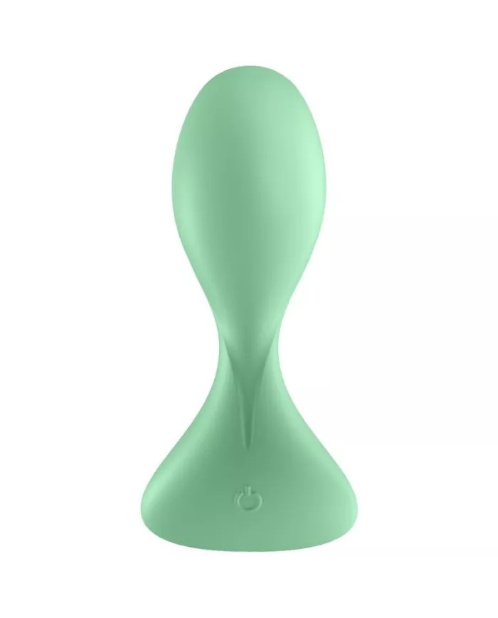 SATISFYER - APPLICATION DE PLUG VIBRANT TRENDSETTER VERT
