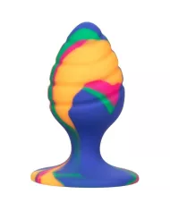 CALEXOTICS - PLUG ANAL CHEEKY MEDIUM SWIRL CALEXOTICS - PLUG ANAL CHEEKY MEDIUM SWIRL
