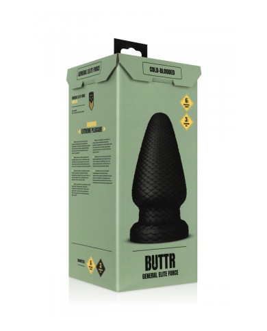 Plug anal XXL Cold Blooded diamètre 9,9 cm - Buttr