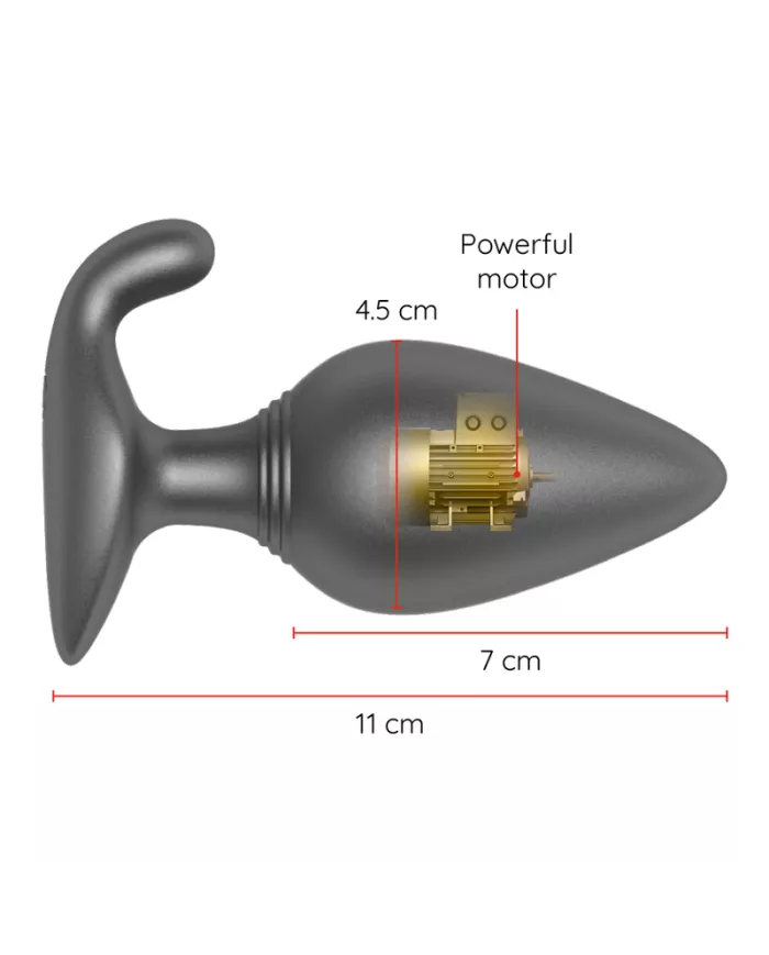 ONINDER - PLUG ANAL VIBRANT RIO NOIR - APPLICATION GRATUITE