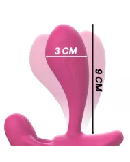 INTENSE - TÉLÉCOMMANDE ANAL SHELLY PLUG ROSE
