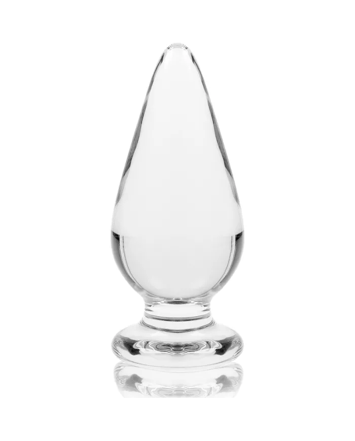 NEBULA SERIES BY IBIZA - PLUG ANAL MODÈLE 4 VERRE BOROSILICATE CLAIR 11 CM -O- 5 CM