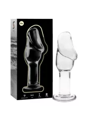 NEBULA SERIES BY IBIZA - PLUG ANAL MODÈLE 6 VERRE BOROSILICATE CLAIR 12.5 CM -O- 4 CM