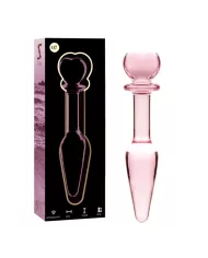 NEBULA SERIES BY IBIZA - PLUG ANAL MODÈLE 7 VERRE BOROSILICATE ROSE 13.5 CM -O- 3 CM NEBULA SERIES BY IBIZA - PLUG ANAL MODÈLE 7 VERRE BOROSILICATE ROSE 13.5 CM -O- 3 CM