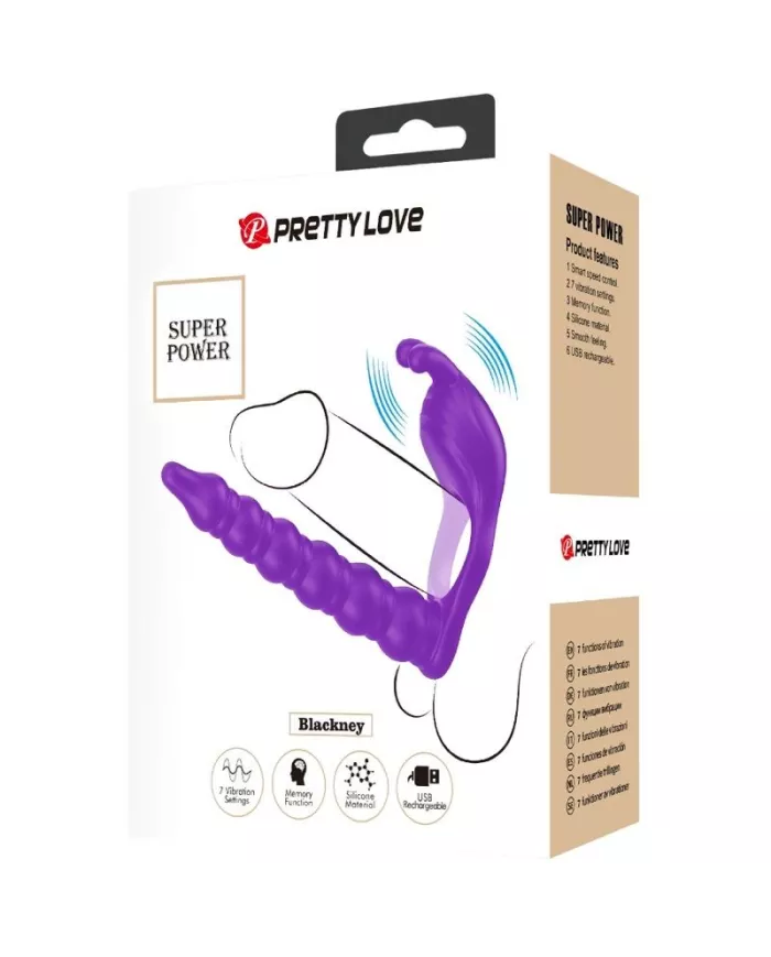 PRETTY LOVE - BLACKNEY ANNEAUX PÉNIS AVEC PLUG VIBRATEUR PRETTY LOVE - BLACKNEY ANNEAUX PÉNIS AVEC PLUG VIBRATEUR
