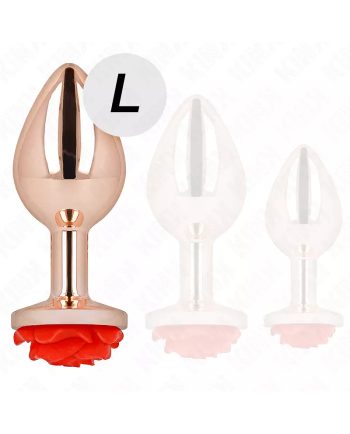 KINK - PLUG ANAL OR ROSE AVEC ROSE ROUGE L