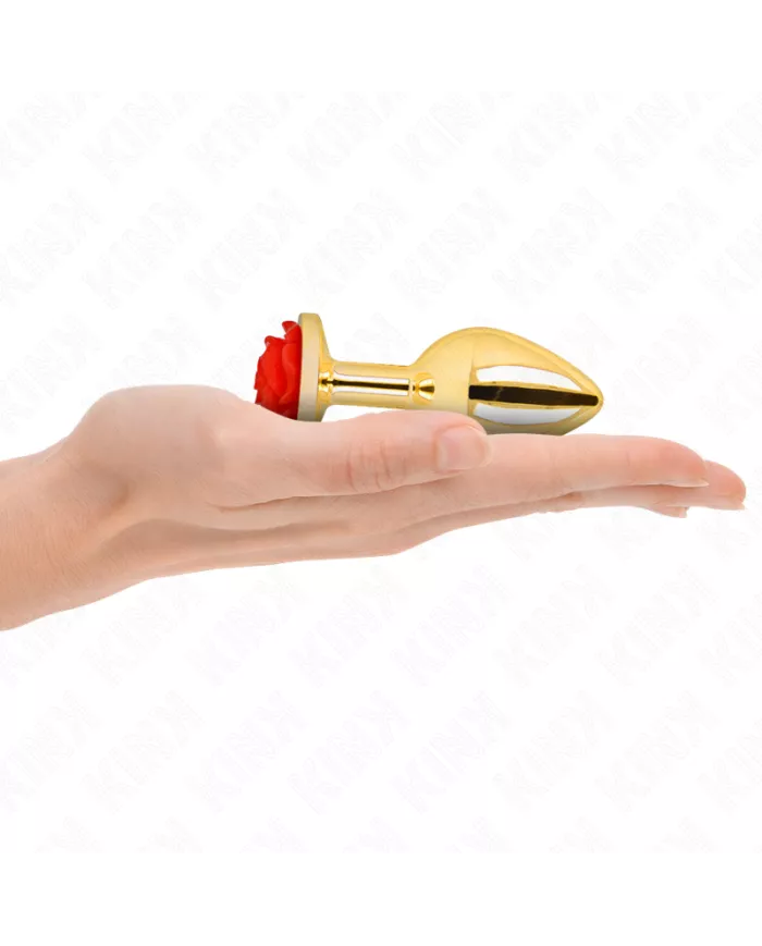 KINK - PLUG ANAL OR ROSE ROUGE TAILLE M