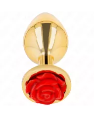 KINK - PLUG ANAL OR ROSE ROUGE TAILLE S KINK - PLUG ANAL OR ROSE ROUGE TAILLE S
