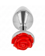 KINK - PLUG ANAL ROSE ROUGE TAILLE L