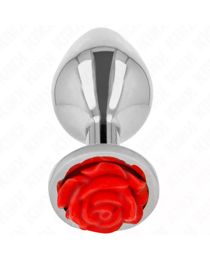 KINK - PLUG ANAL ROSE ROUGE TAILLE S