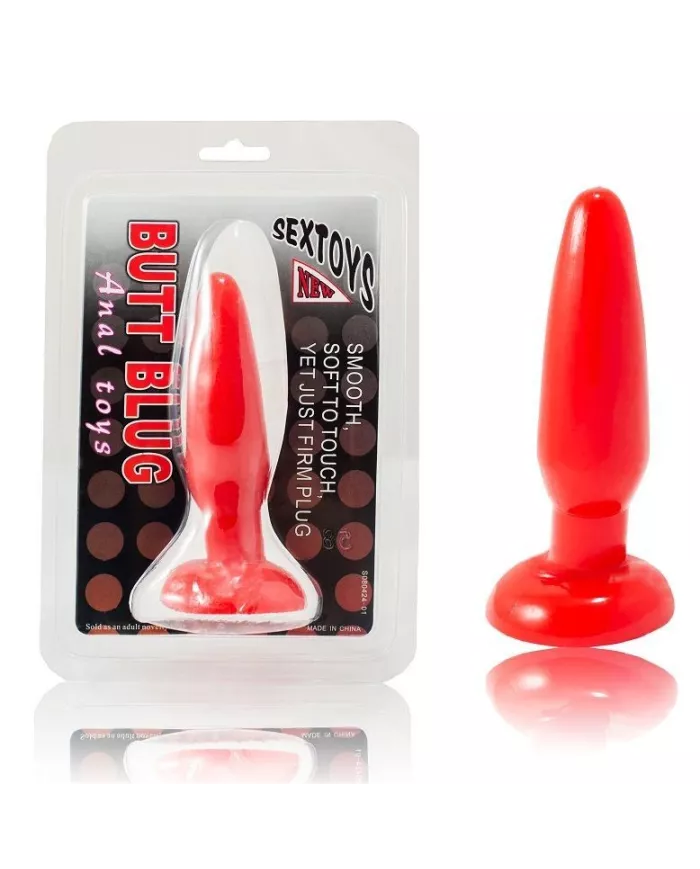 BAILE - PETIT PLUG ANAL ROUGE 15 CM