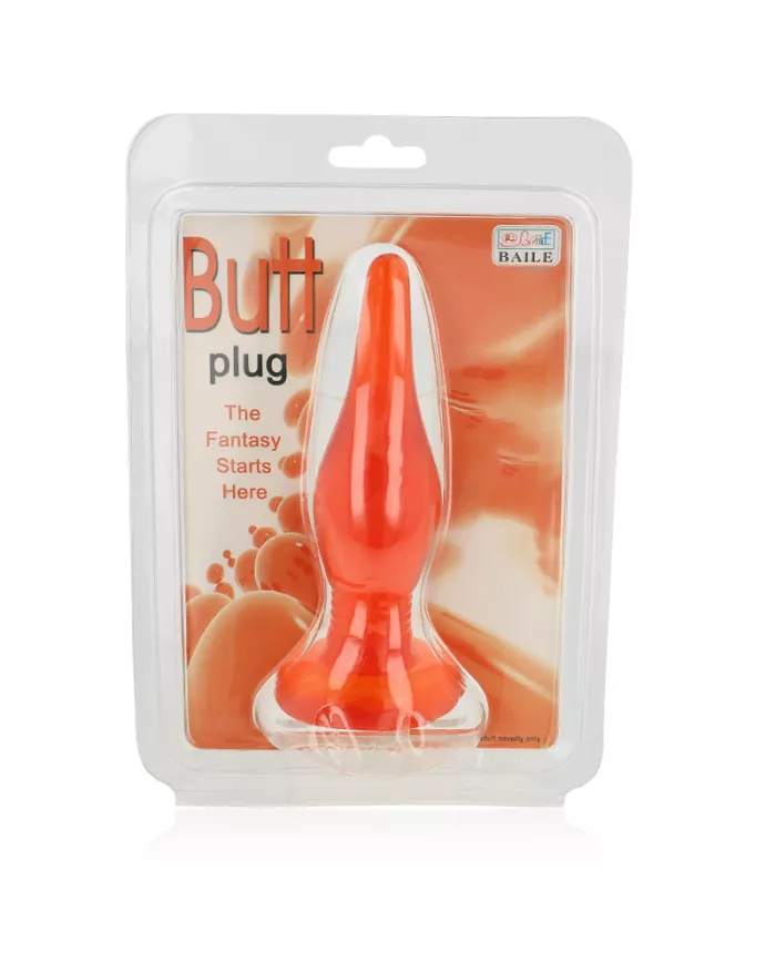 BAILE - PLUG ANAL ROUGE SOFT TOUCH 14.2 CM