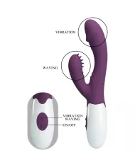 PRETTY LOVE - ANDRE VIBRATEUR RABBIT & STIMULATEUR DE POINT G VIOLET PRETTY LOVE - ANDRE VIBRATEUR RABBIT & STIMULATEUR DE POINT G VIOLET