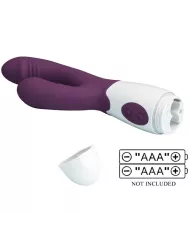 PRETTY LOVE - ANDRE VIBRATEUR RABBIT & STIMULATEUR DE POINT G VIOLET PRETTY LOVE - ANDRE VIBRATEUR RABBIT & STIMULATEUR DE POINT G VIOLET