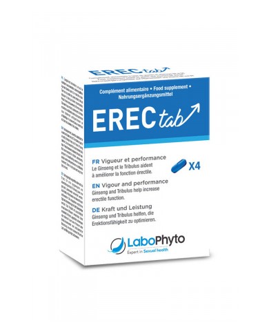 Erectab (4 comprimés) - Stimulant sexuel