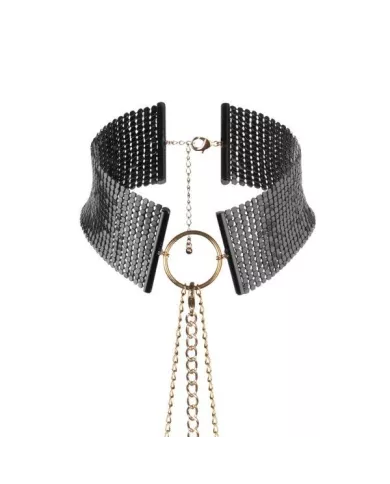 BIJOUX - DÉSIR MÉTALLIQUE COLLIER MÉTALLISÉ NOIR BIJOUX - DÉSIR MÉTALLIQUE COLLIER MÉTALLISÉ NOIR