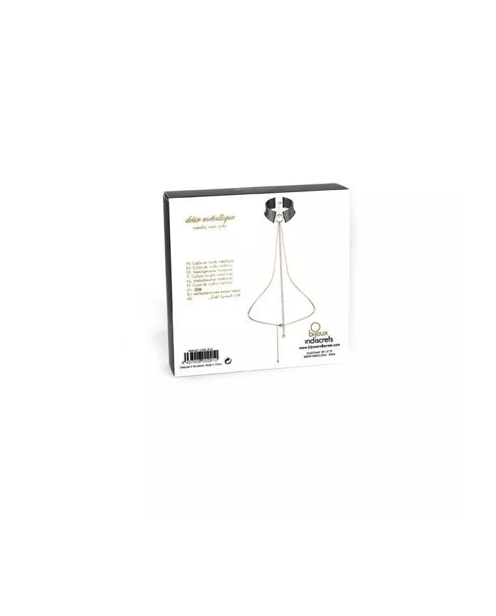 BIJOUX - DÉSIR MÉTALLIQUE COLLIER MÉTALLISÉ NOIR