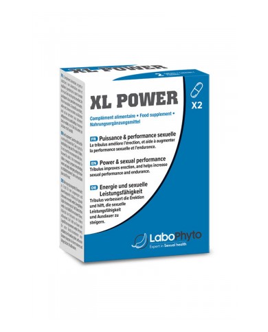 XL Power (2 gélules) - Stimulant sexuel