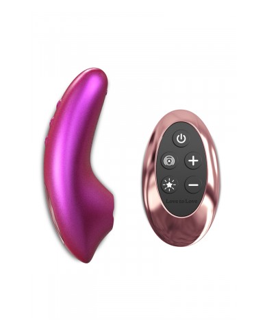 Masseur clitoridien télécommandé Dreamer Iridescent Berry - Love to Love
