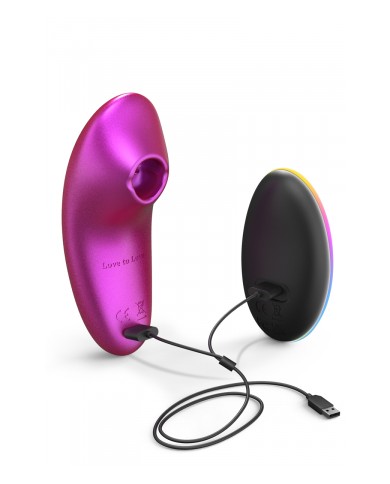 Masseur clitoridien télécommandé Dreamer Iridescent Berry - Love to Love