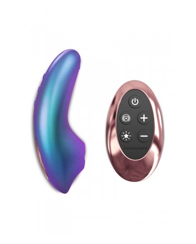 Masseur clitoridien télécommandé Dreamer Iridescent Turquoise - Love to Love