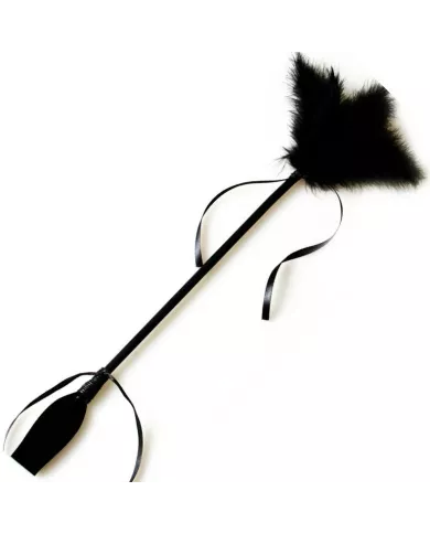 SECRETPLAY - FOUET ET TICKLE NOIR