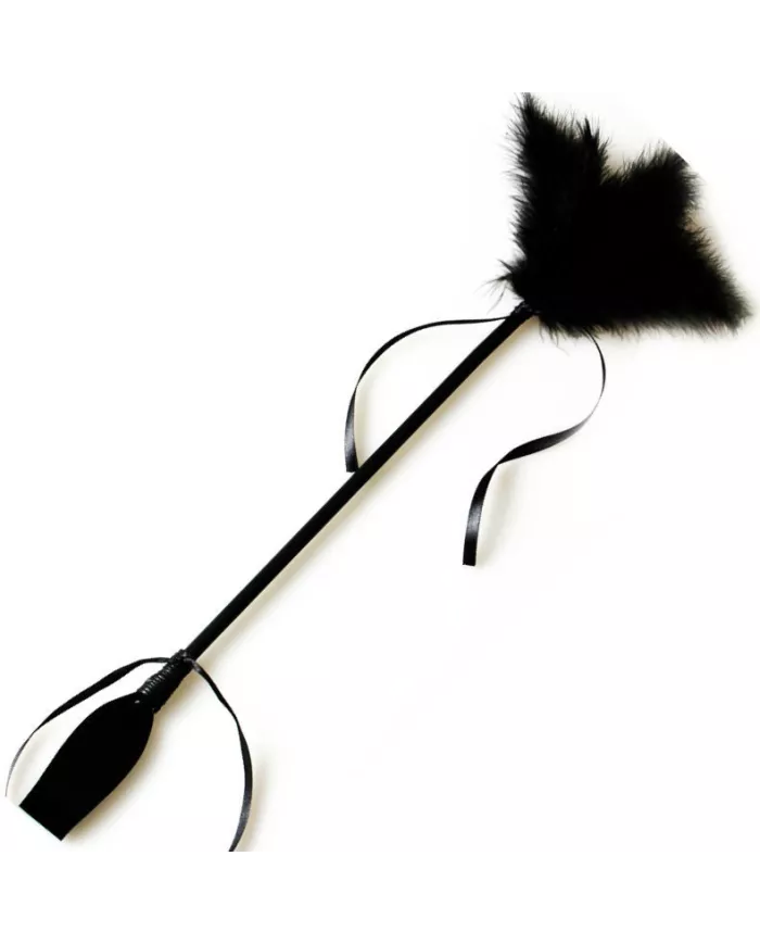 SECRETPLAY - FOUET ET TICKLE NOIR SECRETPLAY - FOUET ET TICKLE NOIR