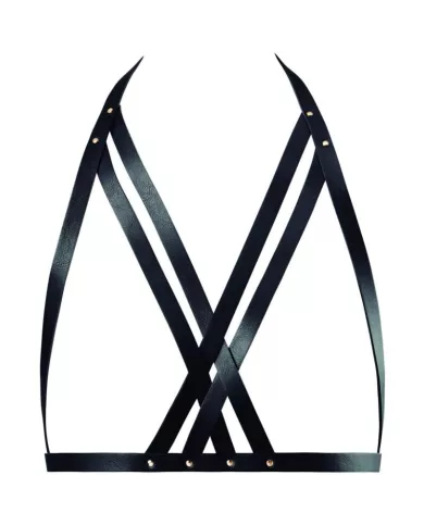 BIJOUX INDISCRETS MAZE - SOUTIEN-GORGE LICOL HARNAIS NOIR BIJOUX INDISCRETS MAZE - SOUTIEN-GORGE LICOL HARNAIS NOIR