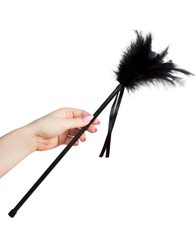 SECRETPLAY - PLUMES NOIRES 40 CM