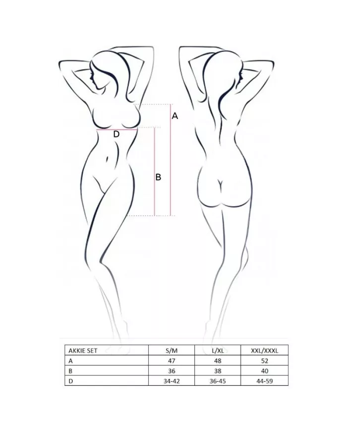 PASSION - FEMME AKKIE ENSEMBLE COSTUME DINFIRMIÈRE L/XL