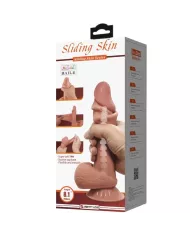 PRETTY LOVE - SÉRIE SLIDING SKIN GODE RÉALISTE AVEC VENTOUSE COULISSANTE PEAU BRUN 20,6 CM PRETTY LOVE - SÉRIE SLIDING SKIN GODE RÉALISTE AVEC VENTOUSE COULISSANTE PEAU BRUN 20,6 CM