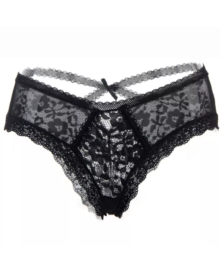 QUEEN LINGERIE - CULOTTE DENTELLE FLORALE S/M QUEEN LINGERIE - CULOTTE DENTELLE FLORALE S/M