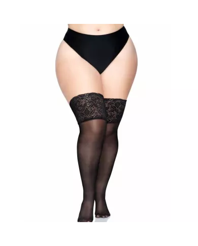 LEG AVENUE - STAY UPS SHEER CUISSES HAUTE TAILLE PLUS