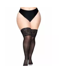 LEG AVENUE - STAY UPS SHEER CUISSES HAUTE TAILLE PLUS LEG AVENUE - STAY UPS SHEER CUISSES HAUTE TAILLE PLUS