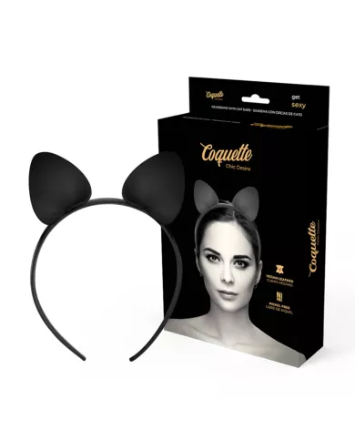 COQUETTE CHIC DESIRE - SERRE-TÊTE AVEC OREILLES DE CHAT