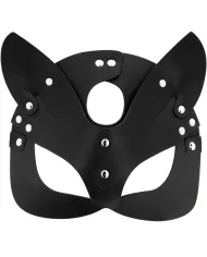 COQUETTE CHIC DESIRE - MASQUE EN CUIR VEGAN AVEC OREILLES DE CHAT