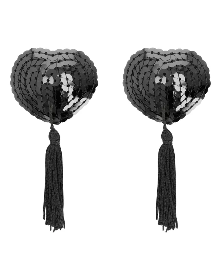 COQUETTE CHIC DESIRE - CACHE-MALINS  PAILLETTES NOIRES